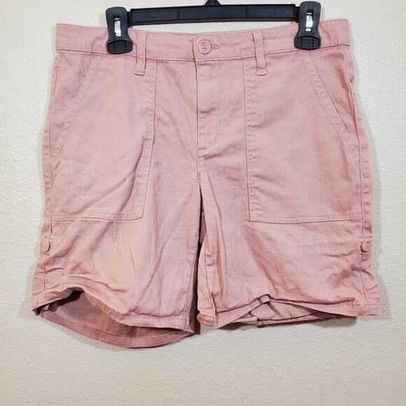 Jones New York Pants - JONES‎ pink utility burmuda shorts
